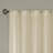 Harper Cream Solid Crushed 42x84" Curtain Panel Pair-1886352984-1886352988