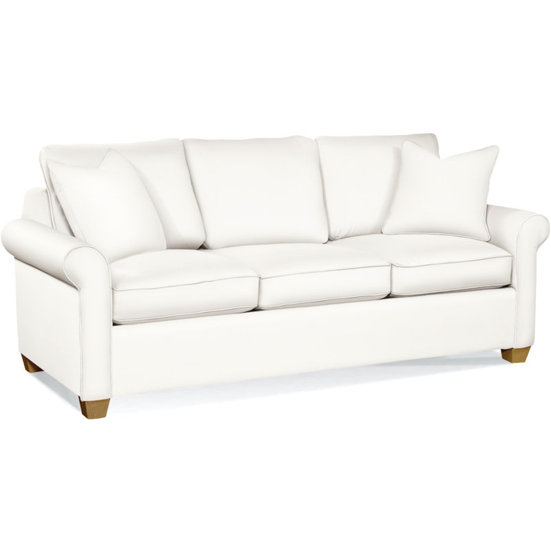 Park Lane Upholstered 81'' Sofa, Elite Ivory; 0321-91, Mineral