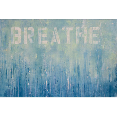 «Just Breathe» par Erin Ashley - reproduction sur toile tendue