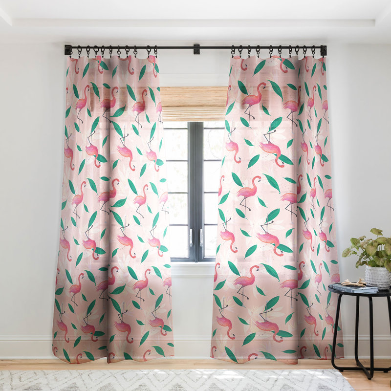Ensemble de 2 rideaux transparents Cynthia Haller, L 50 po x L 84 po