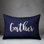 Reversible Throw Pillow