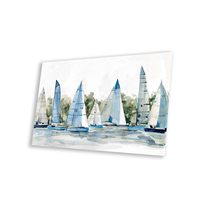 «Pastel Marina I» par Emma Scarvey - impression sans cadre, H 16 po x l 24 po x P 0,25 po