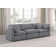 Itala 105'' Velvet Sofa