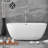 Thermopolis 59'' x 28.3'' Soaking Acrylic Bathtub-108230013