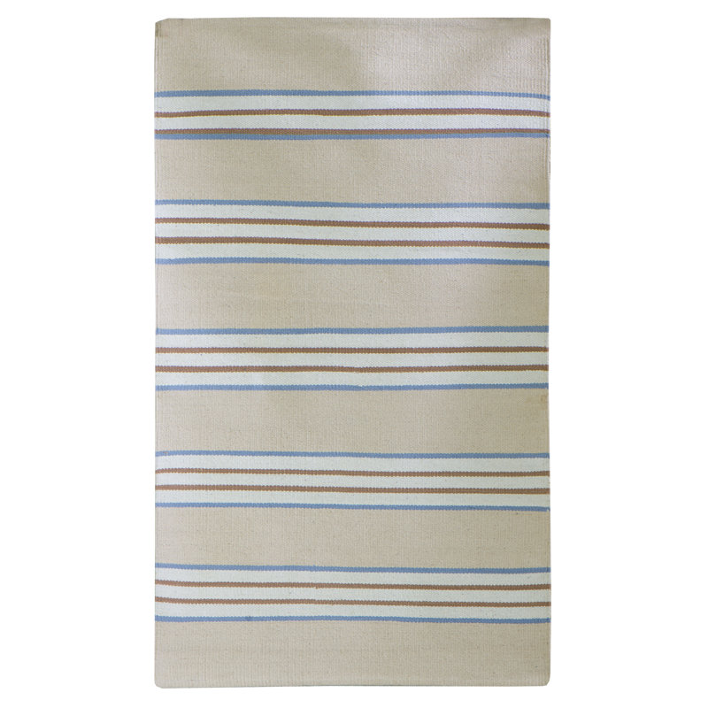 Runner Vassar Striped Hand Knotted 70cm X 100cm Area Rug
