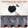 10 Inch All Metal Rainfall Shower Head with Handheld Combo, Push Button Switches