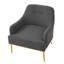 Fauteuil d'appoint Virelli Modern Chenille-1675135910
