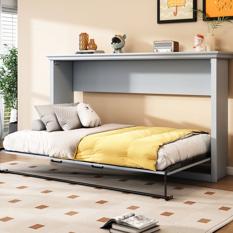 Lit simple simple, gris