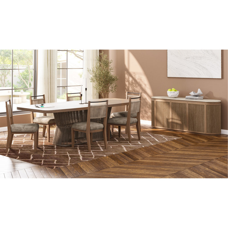 Ensemble de 2 chaises carrées / caramel, 3, Brun