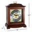Austen Solid Wood Mechanical Clock-768837207