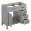 Meuble-lavabo moderne avec armoire et tiroirs-104947387