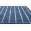 Nichols Striped Handmade Tufted Wool Navy Area Rug-1030637342