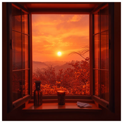 Édredon Sunset View