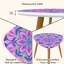 Ensemble de 2 tables basses gigognes Triangle