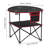 Folding Portable Camping Table Oxford Outdoor Picnic Roundtable 4 Cup Holders