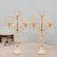 5 Arm Bowl Crystal Candelabra Table Centerpieces Decor-366078380