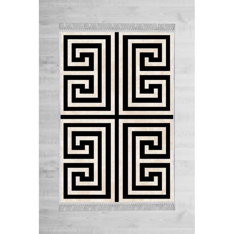 Virgie Geometric Area Rug, Rectangle 140 x 220cm