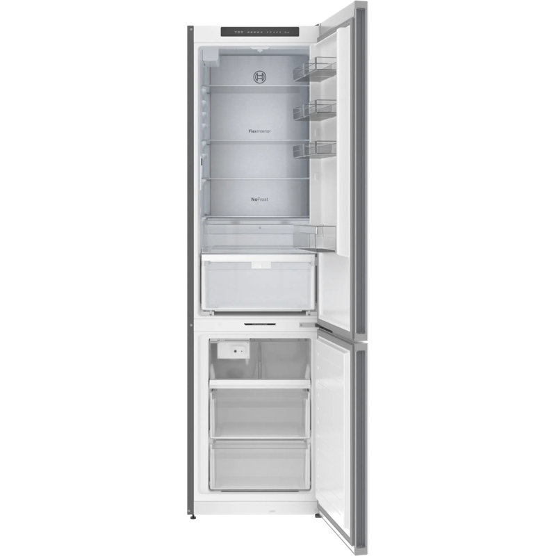 Free-Standing Fridge-Freezer, Stainless Steel