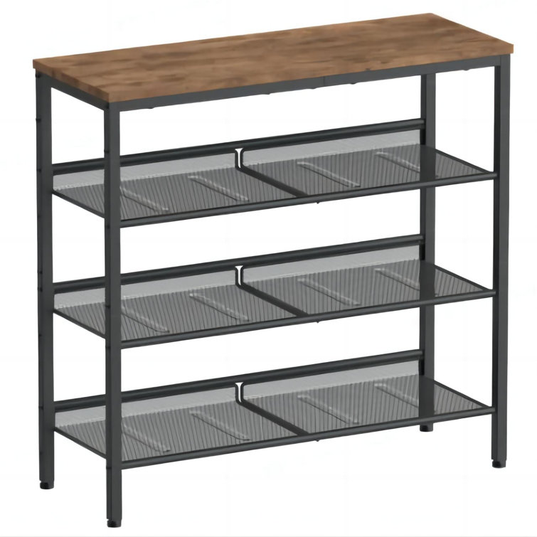 Borough Wharf 16 Pair Shoe Rack | Wayfair.co.uk