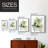 Plant Bath I Framed Print - Solid Wood-597999158-597999160