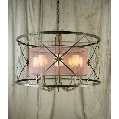 Luminaire suspendu 8 lumières Penelope