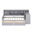 2 Drawers Daybed With Desk And Bookcase-2015081360-2016716508