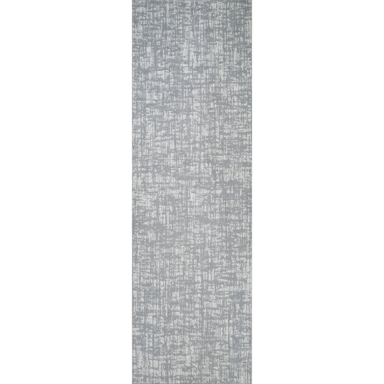 Machine Washable Frances Gray/Ivory Rug