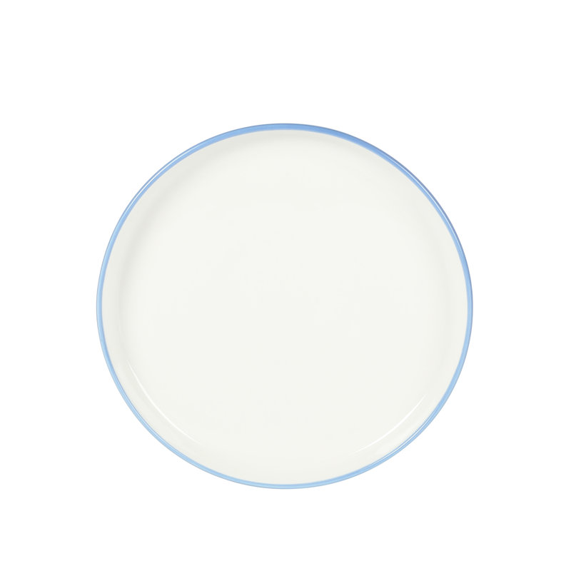 Blue and White Porcelain Dinnerware Set, Service for 4