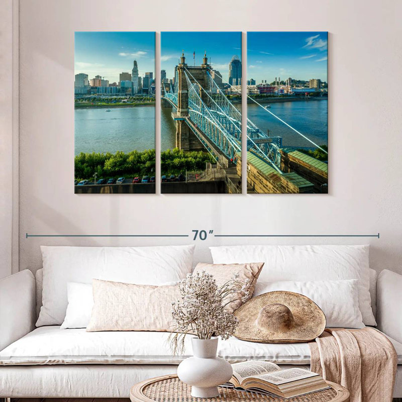 Pont suspendu Sunny Roebler, H 32 po x l 50 po
