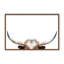 Nature Inspired Peeking Longhorn Cow by  - Picture Frame Photograph on Paper-81388112-131284591-131286426