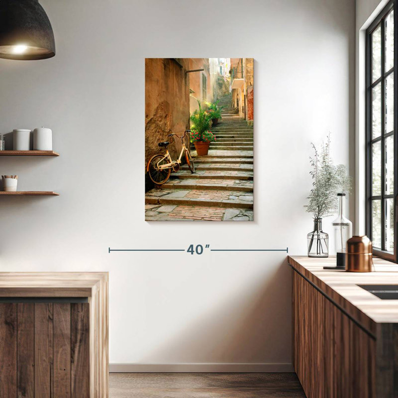 Sireci Cinque Terre Steps, 36" H x 24" W