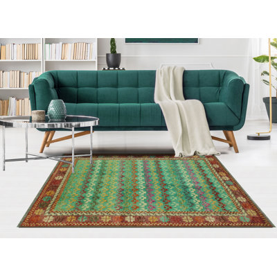 Tapis turquoise Balochi Musleh