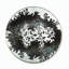 Silver Leaf Floral Print