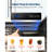 Beer Kegerator with CO2 Tank Triple-Tap Beer Dispenser 160L Refrigerator