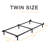Cummons 7" Heavy Duty Spring Support Frame, Iron Bed Frame-489360221