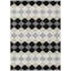 Tapis intérieur / extérieur noir Eira -1099007967