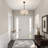  4 - Light Dimmable Drum Chandelier Dining Room Chandelier