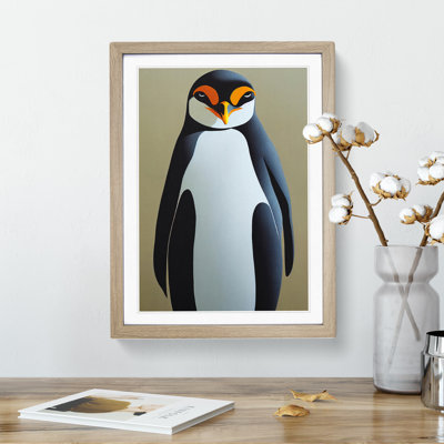 Resting Penguin - Wall Art