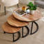 Aimme Nest of 3 Coffee Side Tables
