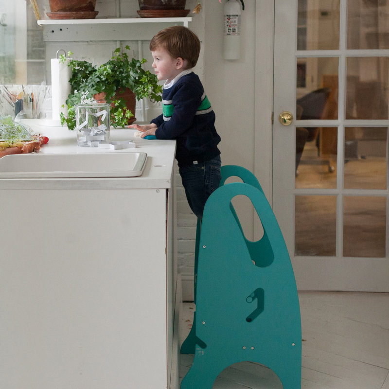 Marchepied 3 en 1, Turquoise