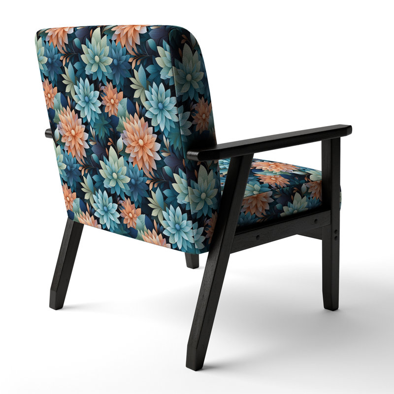 Fauteuil d'appoint rembourré Mindful Aw Awed Mediation I