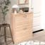 Argelia - étagère à chaussures de couloir - gardez votre armoire de rangement blanche propre avec une surface lisse facile à nettoyer et à entretenir