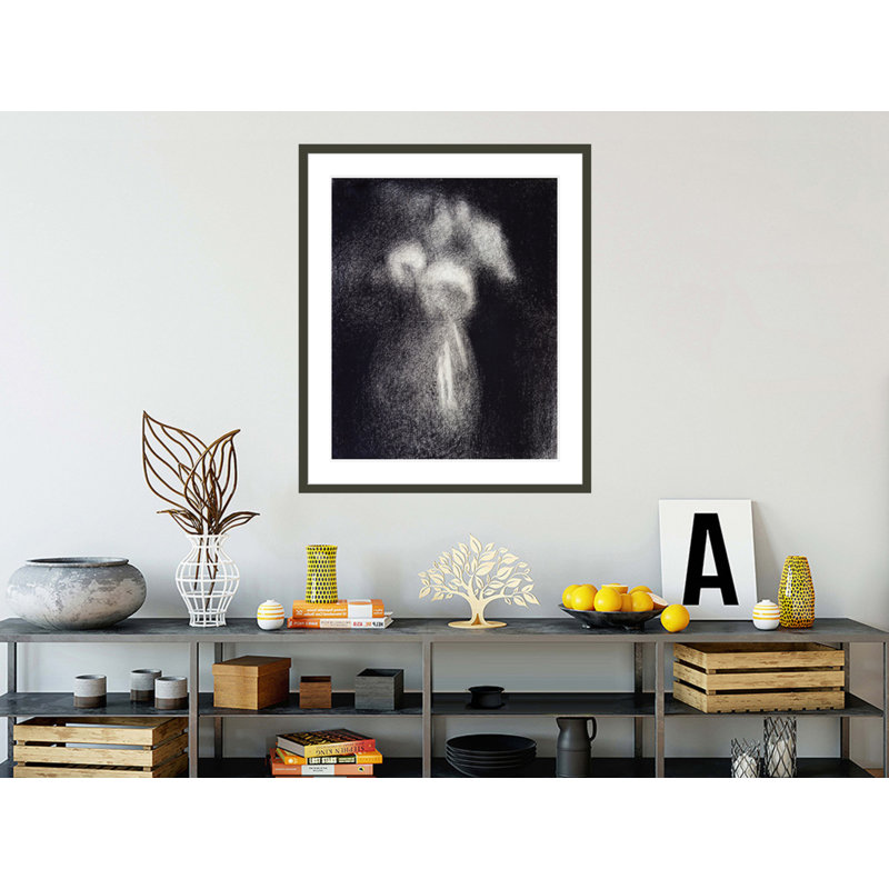 Vase de fleurs par Georges Seurat, H 39,96 po x l 33,5 po