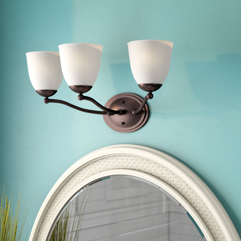 Minidoka 3 - Light Dimmable Vanity Light, A19, Prairie Bronze