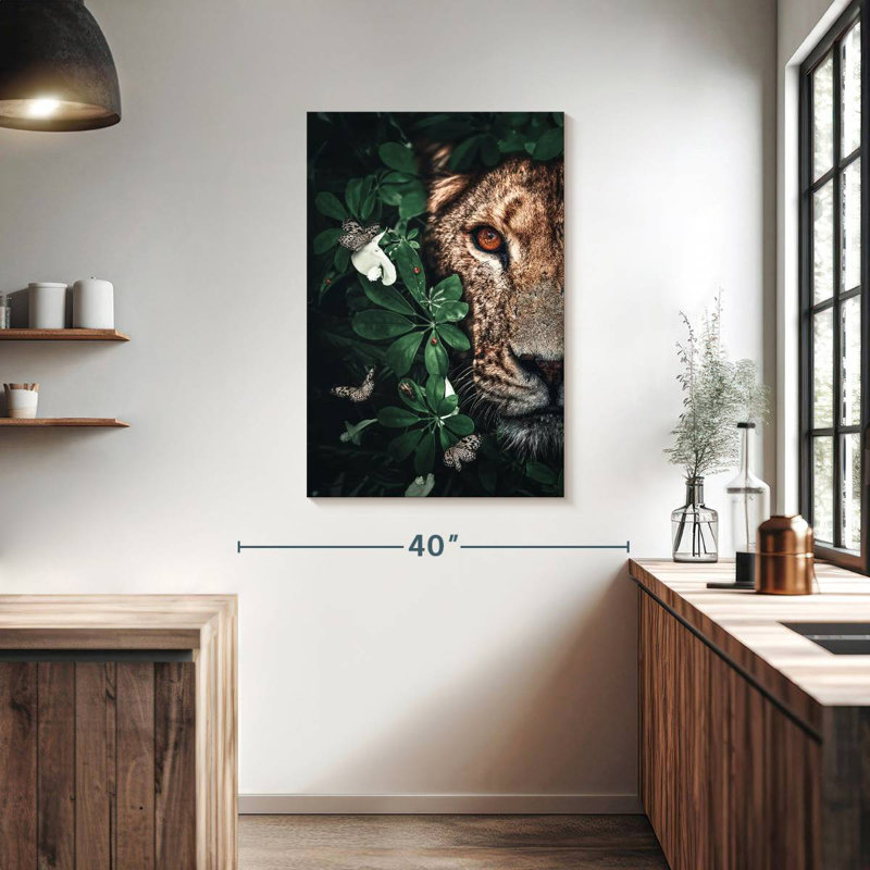 Lionne Brampt duo jungle, H 39 po x l 26 po
