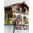  German Quartz Cuckoo Clock with Moving Waterwheel & Rocking Girl, 12 Melodies