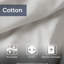 Floral Comforter For King/ King - Grey And Blue Colours, , Comfortable 5 Piece Teal Design, Soft Bedding-121168144
