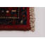 Tapis de couloir unique en laine style années 1990 4 pi 4 po x 10 pi 3 po Baccari