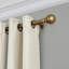 Darion Adjustable Single Curtain Rod with Globe Ball Finial-1416576103-1416576098