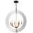 6 - Light Dimmable Globe Chandelier
